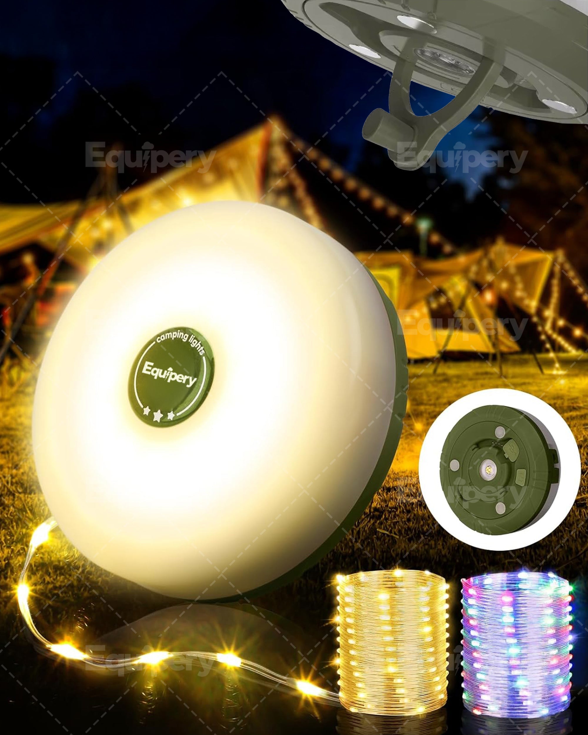 CampGlow™ – Allt-i-ett campinglampan som förvandlar dina äventyr