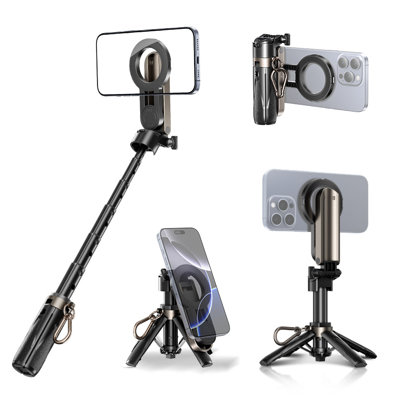 UniStiq™ |  Bärbar multifunktionell selfiestick