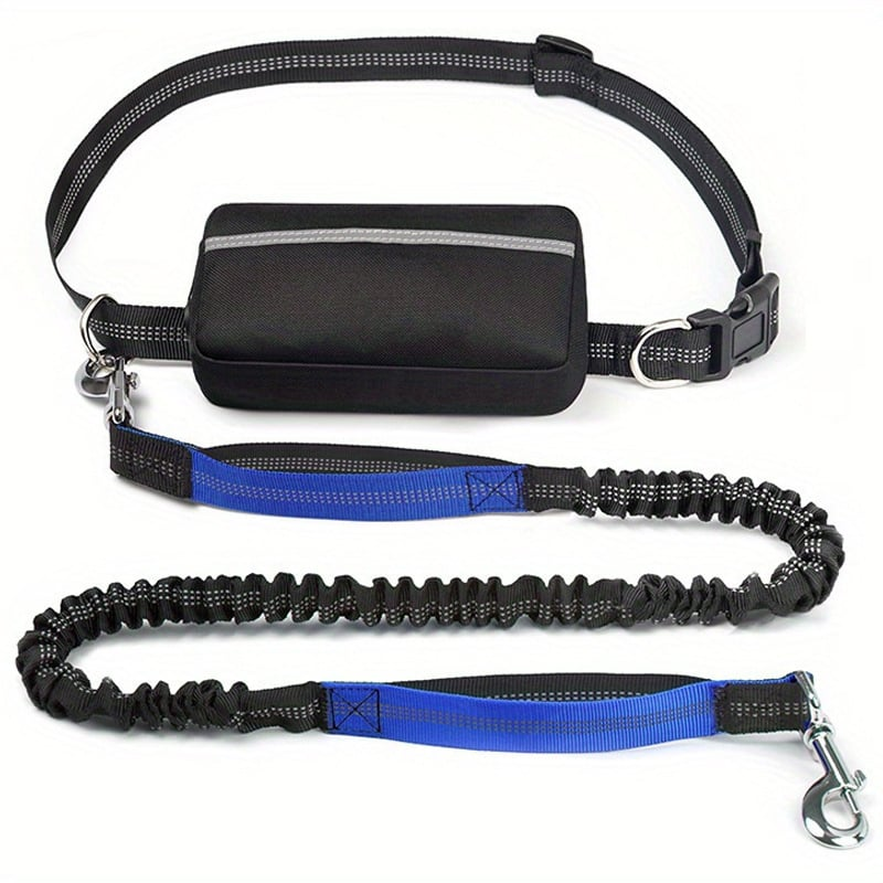 DoggoBelt™ | Handsfree hundkoppel med dragkedjeficka