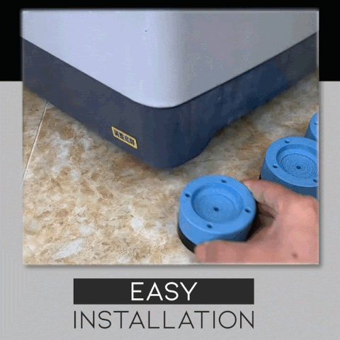 Anti-Vibrations Tvättmaskinsdynor – Minskad Buller & Vibration för Tvättmaskin & Torktumlare