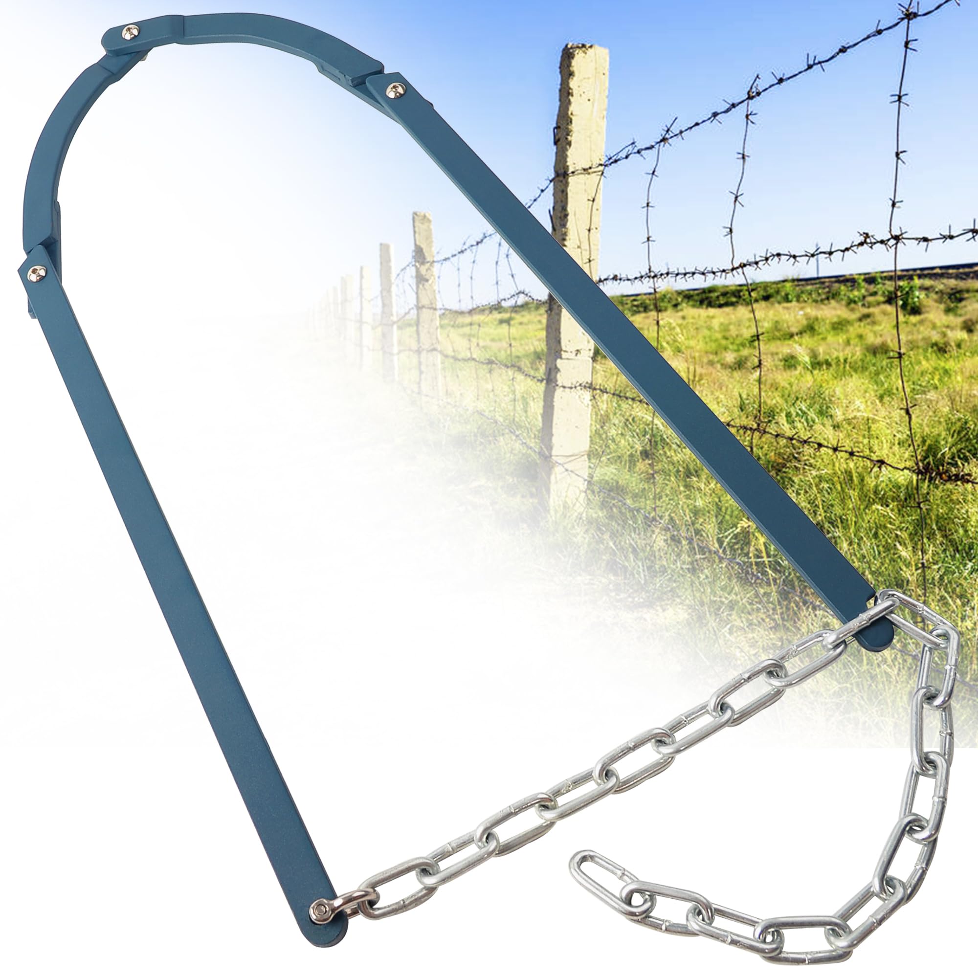 SnapStake™ | Stängselklämma för Snabb Reparation av Lösa Brädor