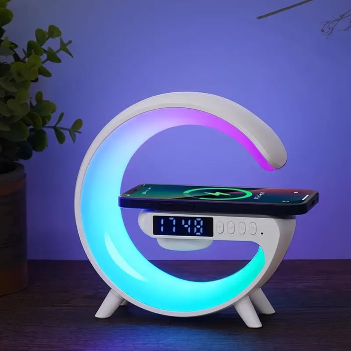 GlowTunes Smart Lamp - Multifunktionell Bluetooth-högtalare