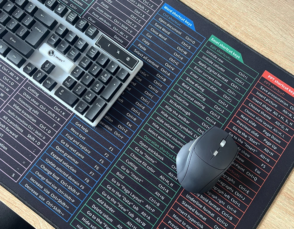 Kortkommando matta
