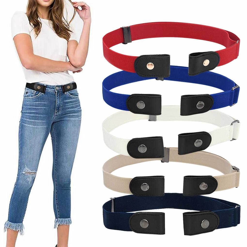 Bältesfri Elastisk Bälte – Bekvämt & Justerbart Osynligt Bälte för Jeans