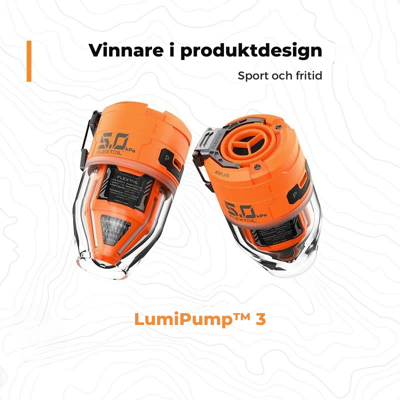 LumiPump™ 3 – Ultimat Portabilitet