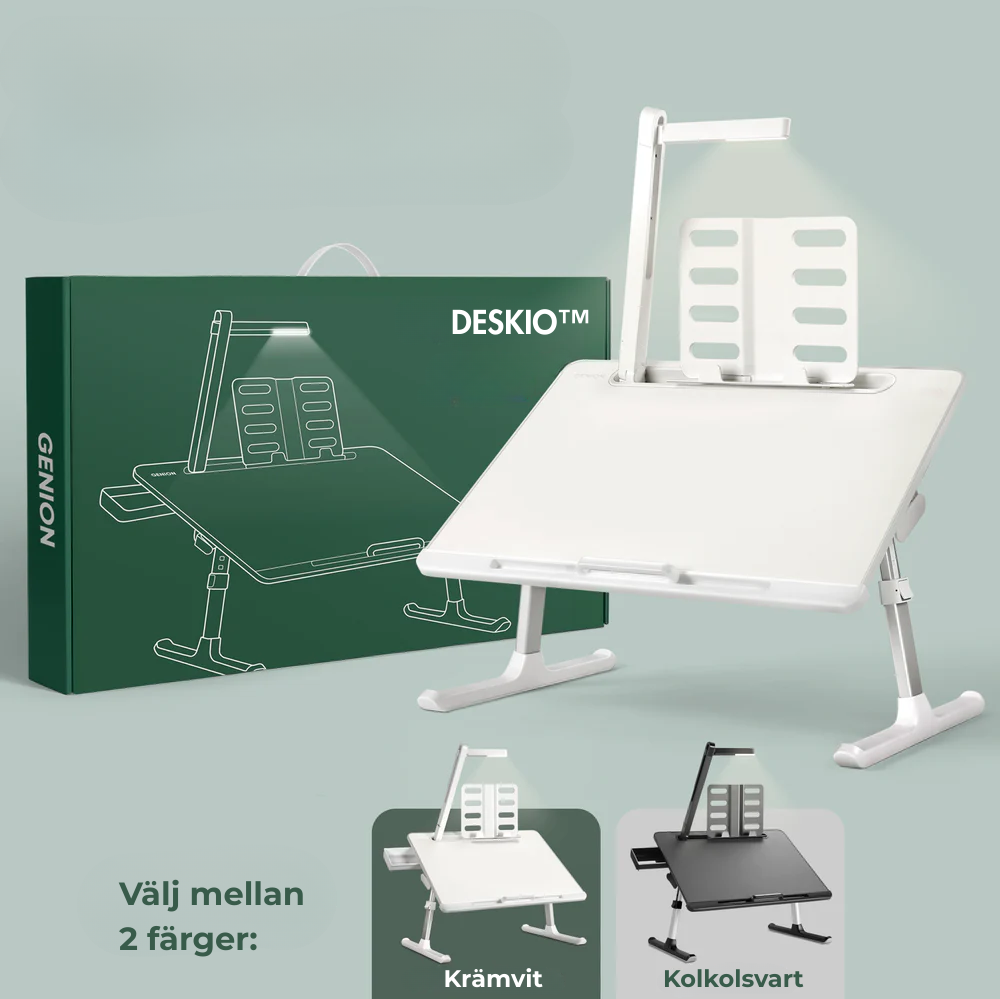 Deskio™ | Höj- och sänkbart skrivbord