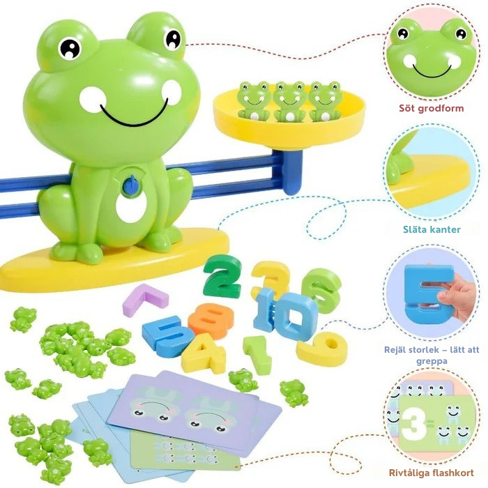 FroggyMath™ – Balansera, Räkna, Lek
