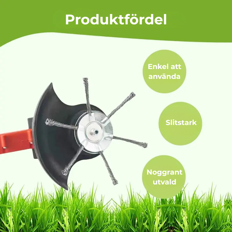 SteelSpiral™ | Kraftig ogräsklippare