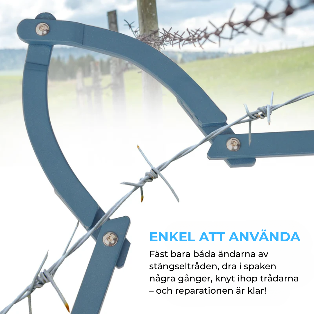 SnapStake™ | Stängselklämma för Snabb Reparation av Lösa Brädor