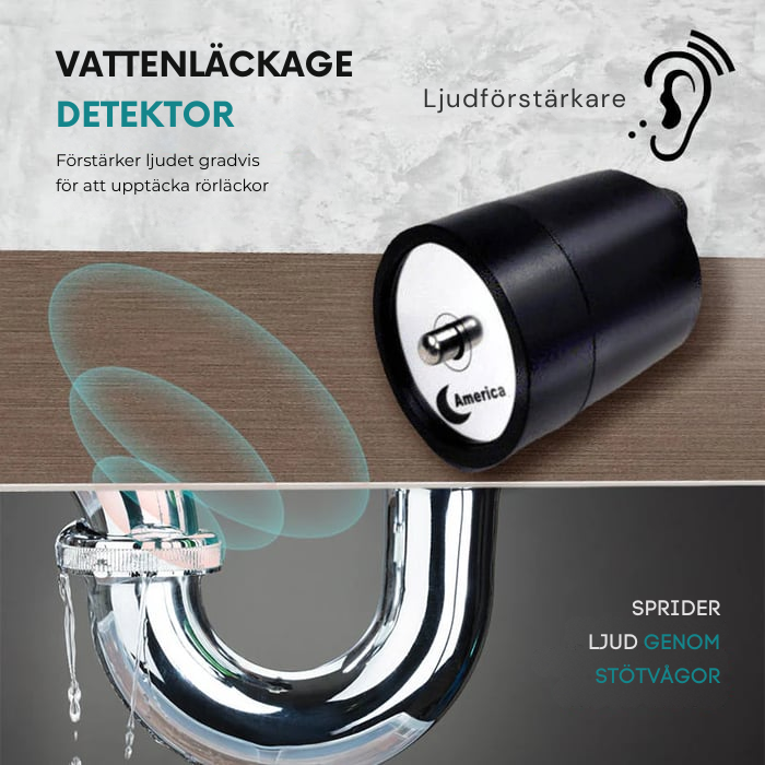 NoDripGo™ | Vattenläckagedetektor