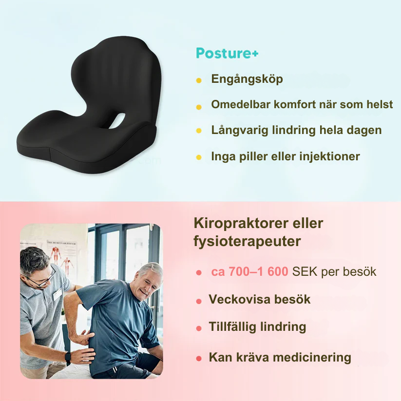 Cushiora™ | Premium Komfort- & Hållningsstödskudde