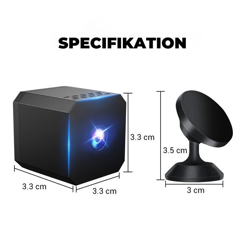 StealthVision™ Mini – Trådlös övervakning dygnet runt var som helst