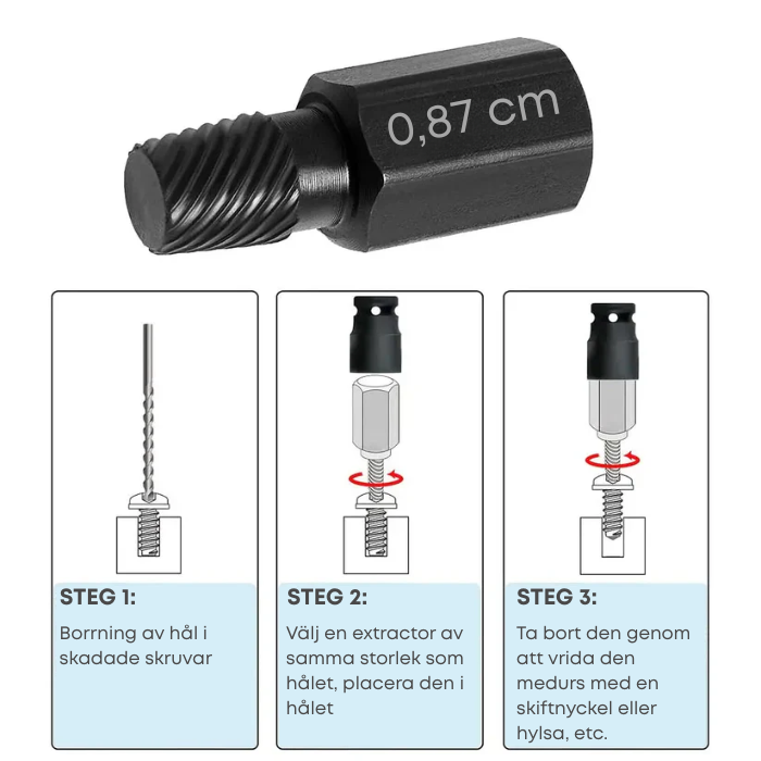 Det Ultimata Bultutdragarsatsen – Bolt Master
