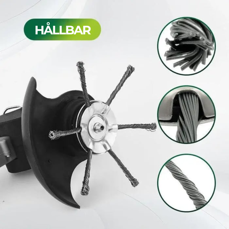 SteelSpiral™ | Kraftig ogräsklippare