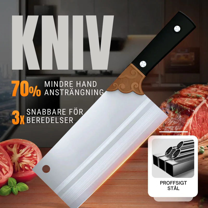 EdgeMaster™ Smidd Kökskniv – Vass och Hållbar