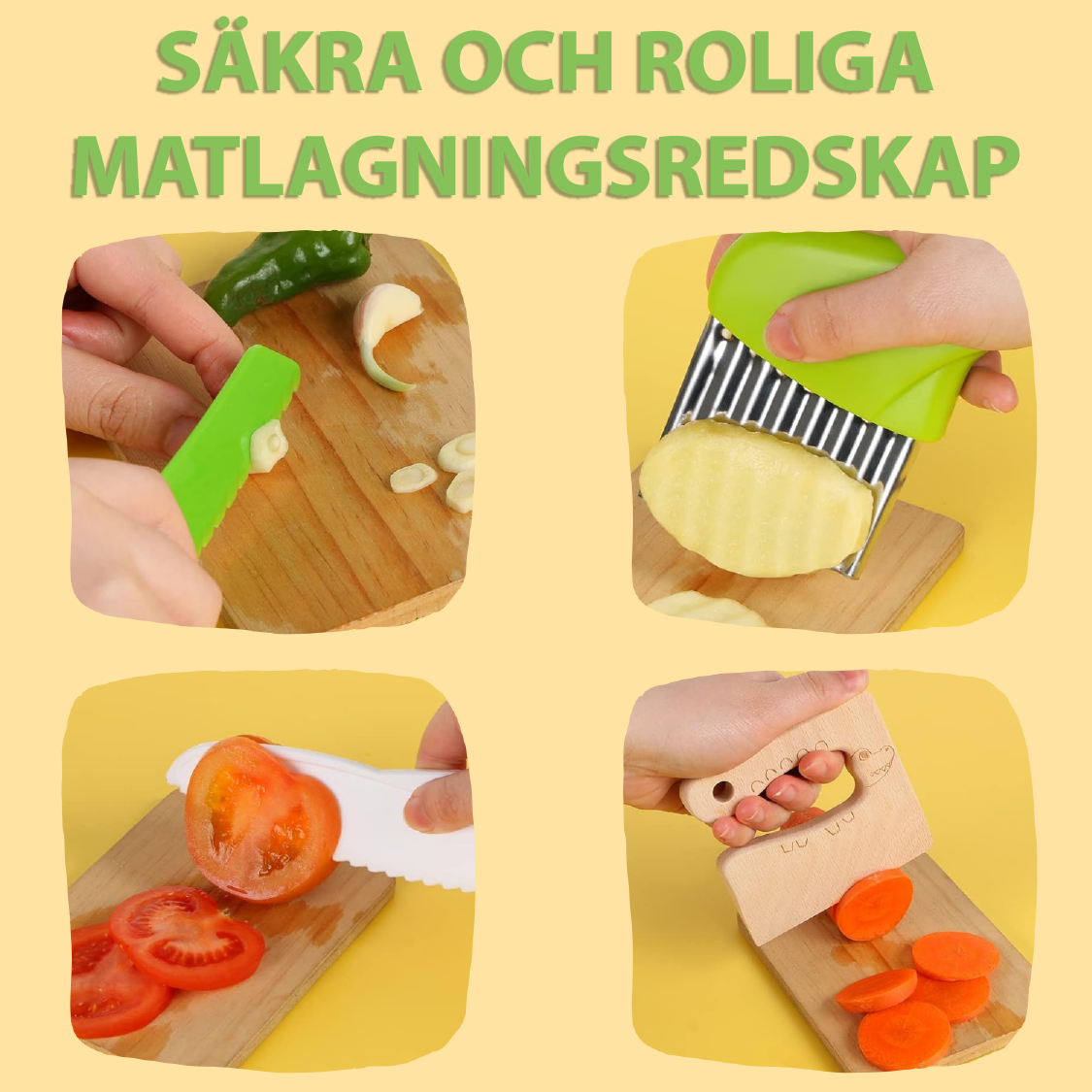 SafeSlicing | Säkra köksredskap för barn