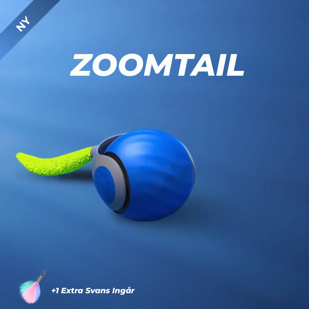 ZoomTail | Interaktiv kattleksak för att stimulera kattens jaktinstinkter
