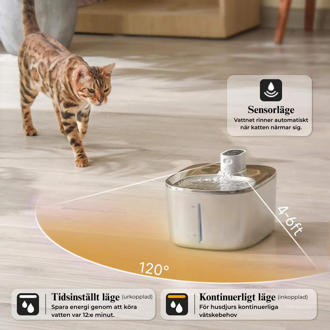 Sipurr™ | Kattfontän