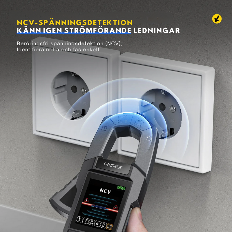 DMC-100 SmartMeter™ | Precision Clamp Multimeter med Färgdisplay