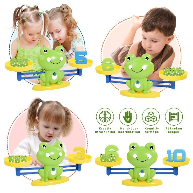 FroggyMath™ – Balansera, Räkna, Lek