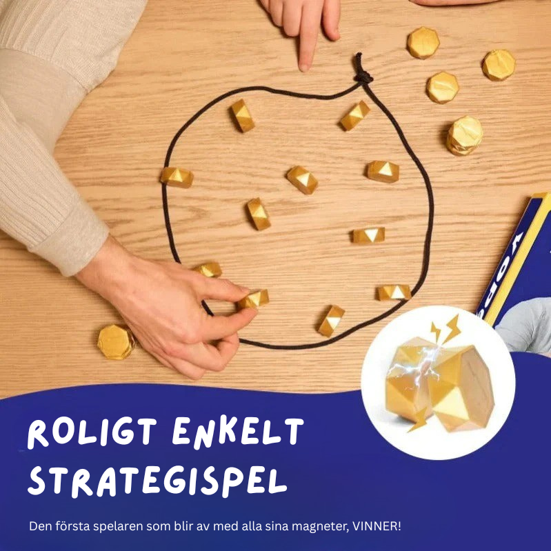 MagnaClash™ Magnetiskt Krockstrategispel