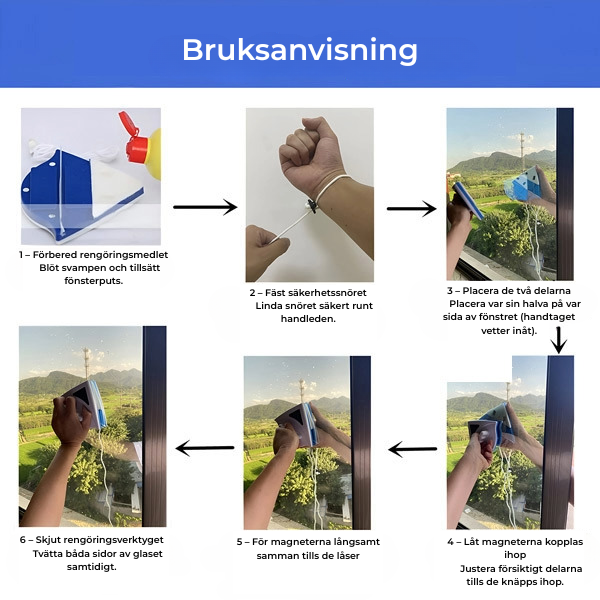 WINDOWSWIPE™ | Fönsterputs utan ansträngning