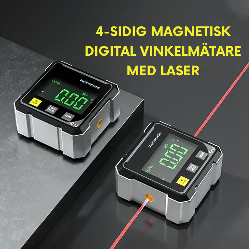 AngleMaster Pro – Digital Vinkelmätare i Fickstorlek