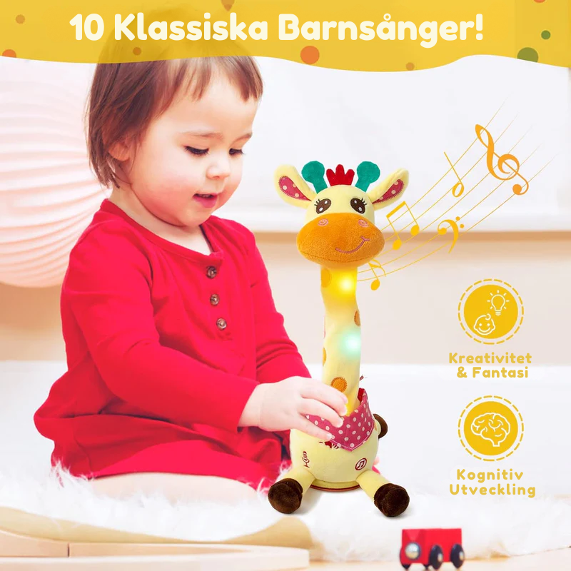 Groovlet™ | Interaktiv musikalisk plysch — pratar, sjunger & dansar