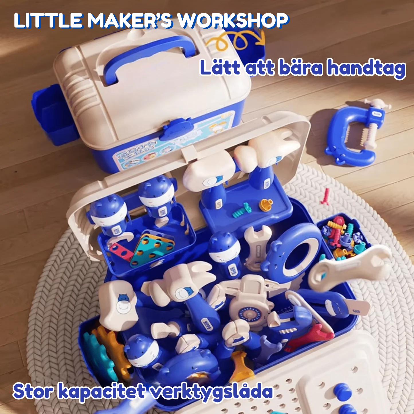 Little Maker’s Workshop – Montessori Verktygssats ✨