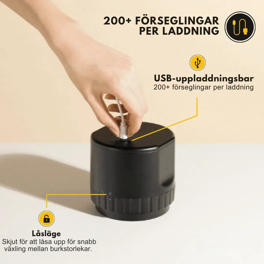 PerfectSeal™ Mason Genie – Forsegling gjort enkelt!