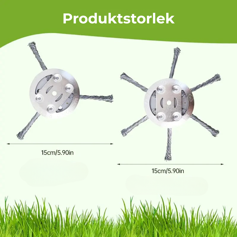 SteelSpiral™ | Kraftig ogräsklippare