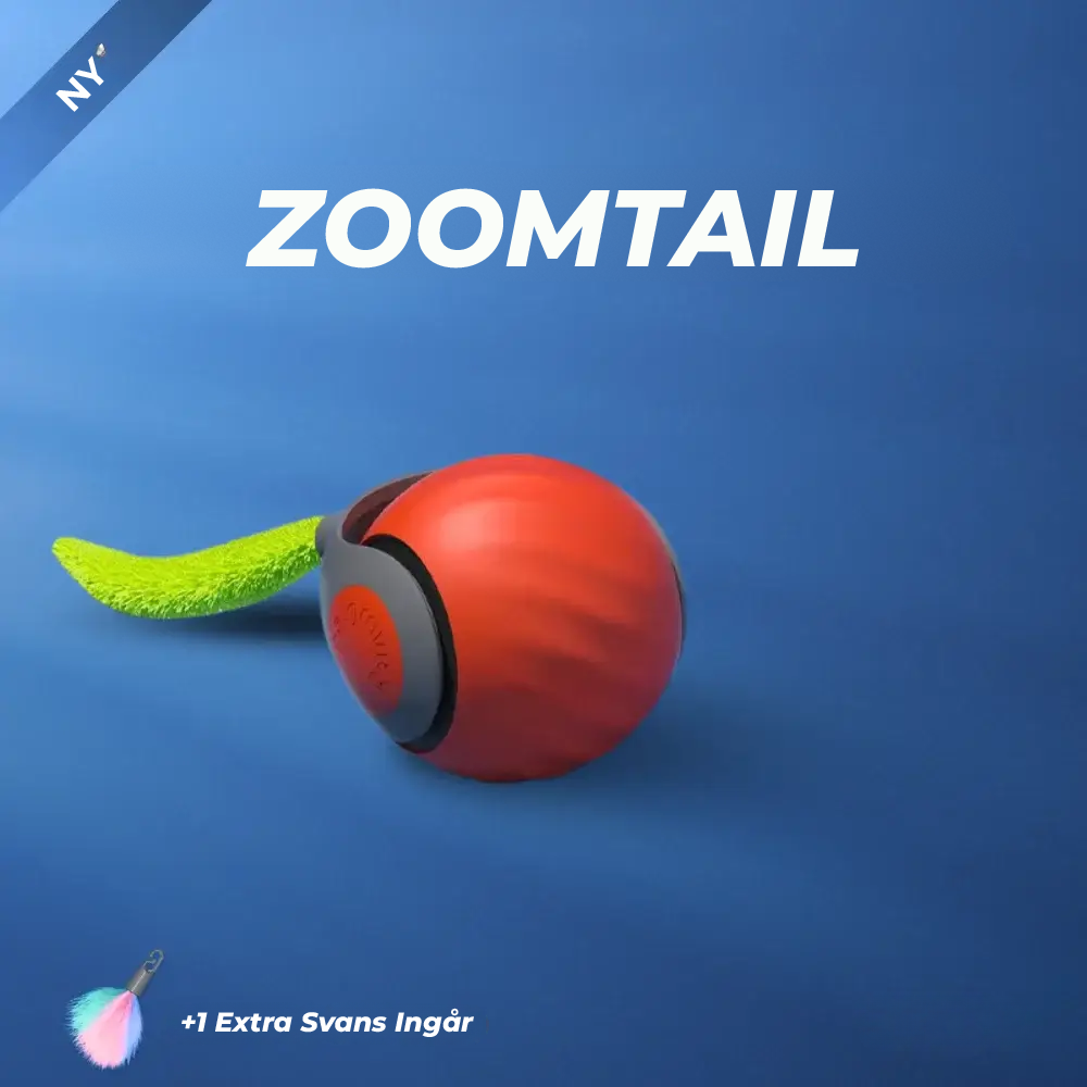 ZoomTail | Interaktiv kattleksak för att stimulera kattens jaktinstinkter