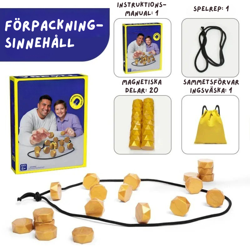 MagnaClash™ Magnetiskt Krockstrategispel