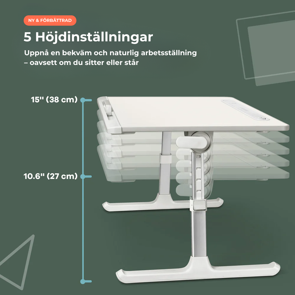 Deskio™ | Höj- och sänkbart skrivbord