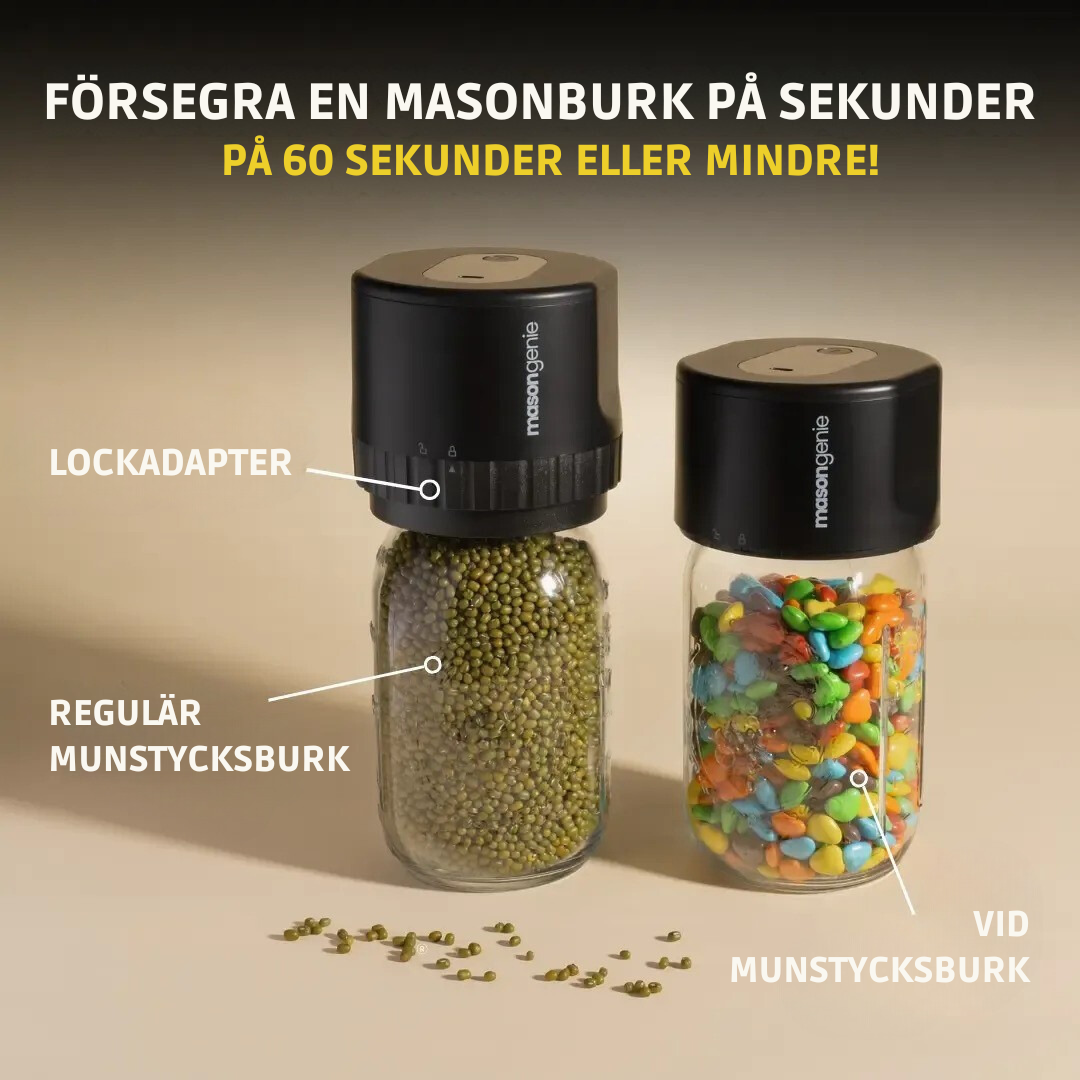 PerfectSeal™ Mason Genie – Forsegling gjort enkelt!