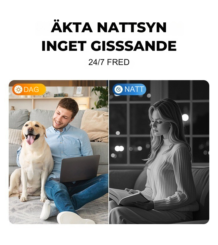 StealthVision™ Mini – Trådlös övervakning dygnet runt var som helst