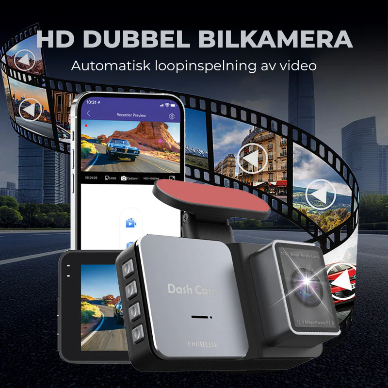 RoadHalo™ Bilkamera