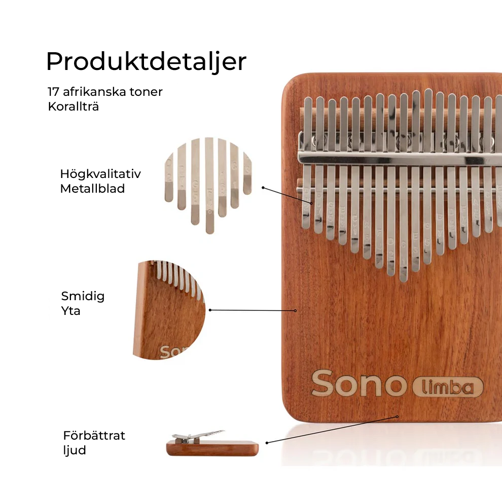 Coralimba | Handgjord Kalimba