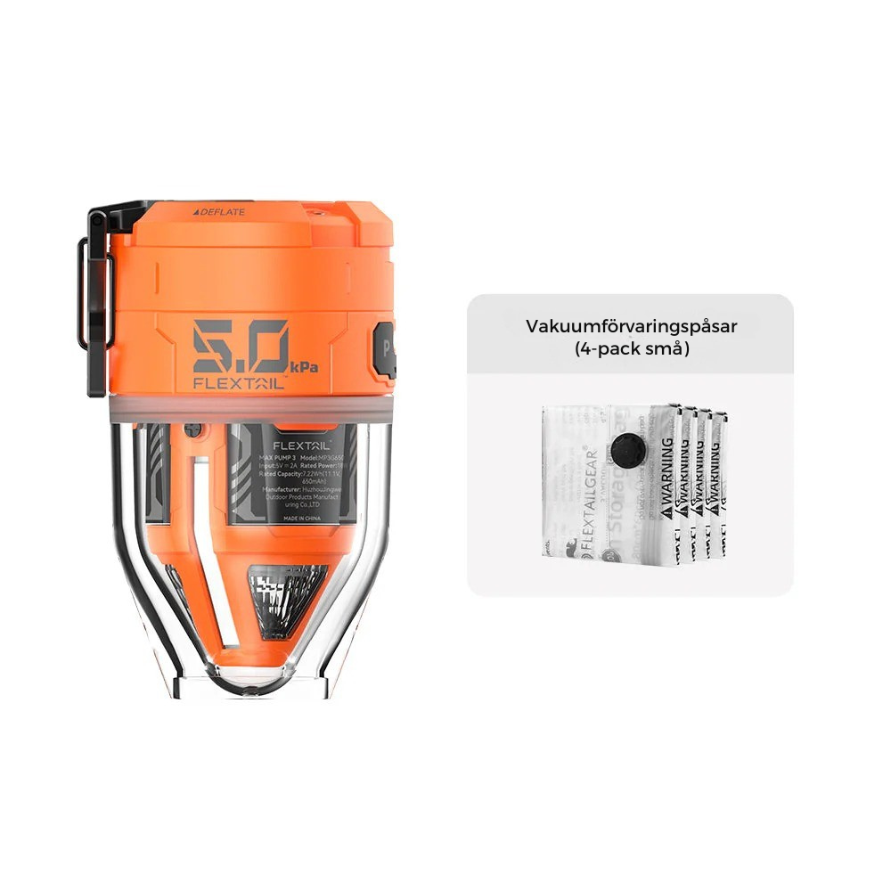 LumiPump™ 3 – Ultimat Portabilitet