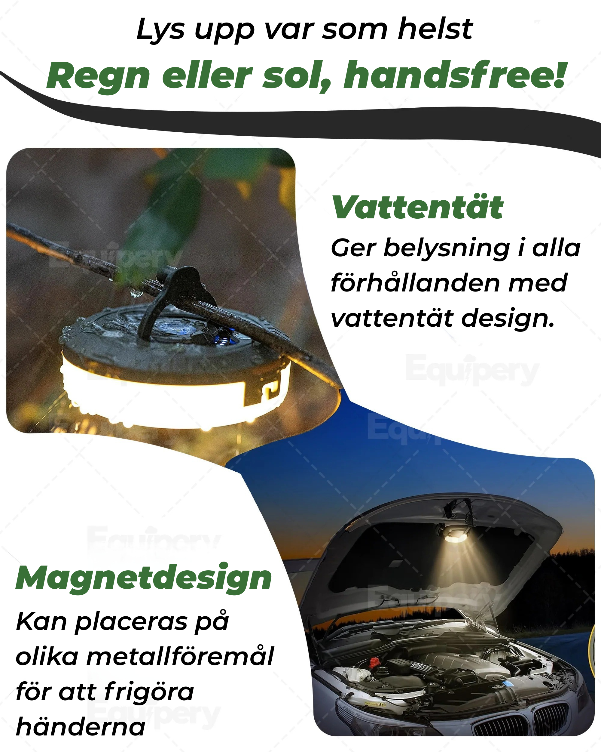 CampGlow™ – Allt-i-ett campinglampan som förvandlar dina äventyr