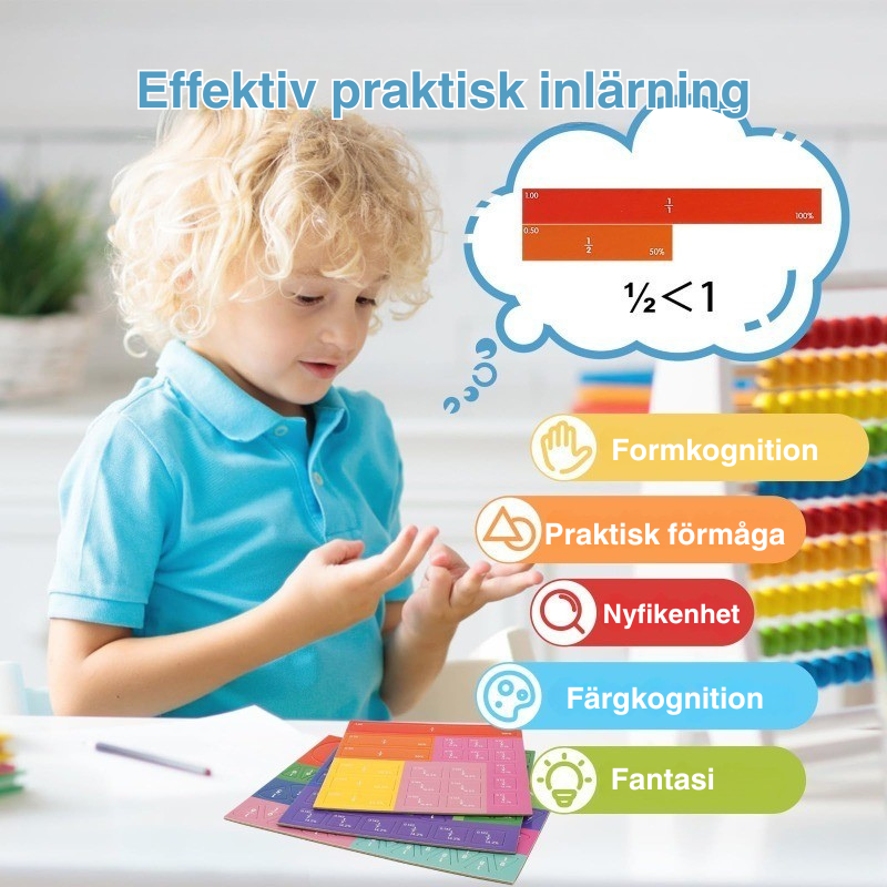 SnapFractions™ – Lås upp den roliga sidan av att lära sig bråk!