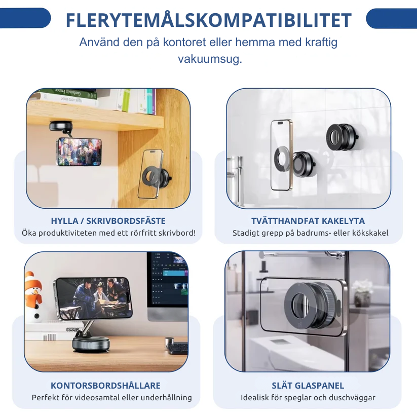 Magnetiq Pro™ | 360° magnetisk telefonhållare