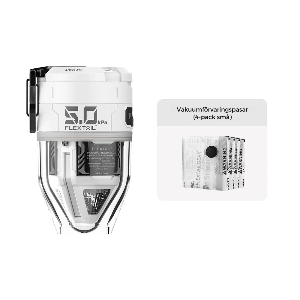 LumiPump™ 3 – Ultimat Portabilitet