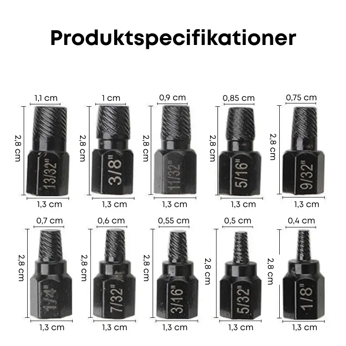 Det Ultimata Bultutdragarsatsen – Bolt Master