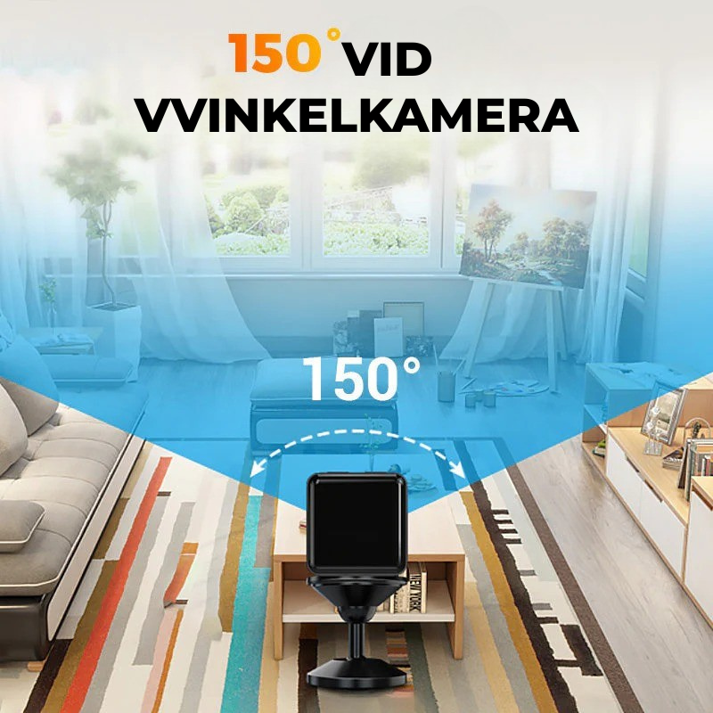 StealthVision™ Mini – Trådlös övervakning dygnet runt var som helst
