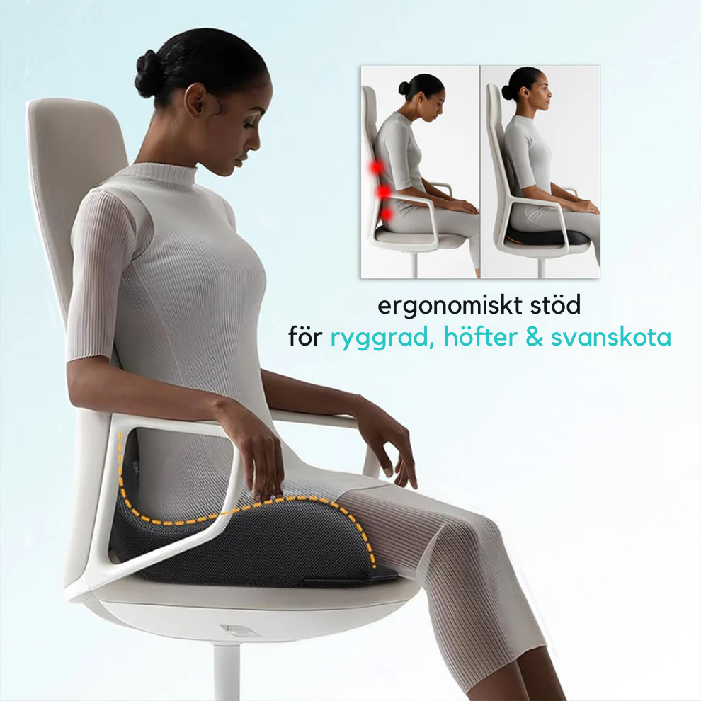 Cushiora™ | Premium Komfort- & Hållningsstödskudde