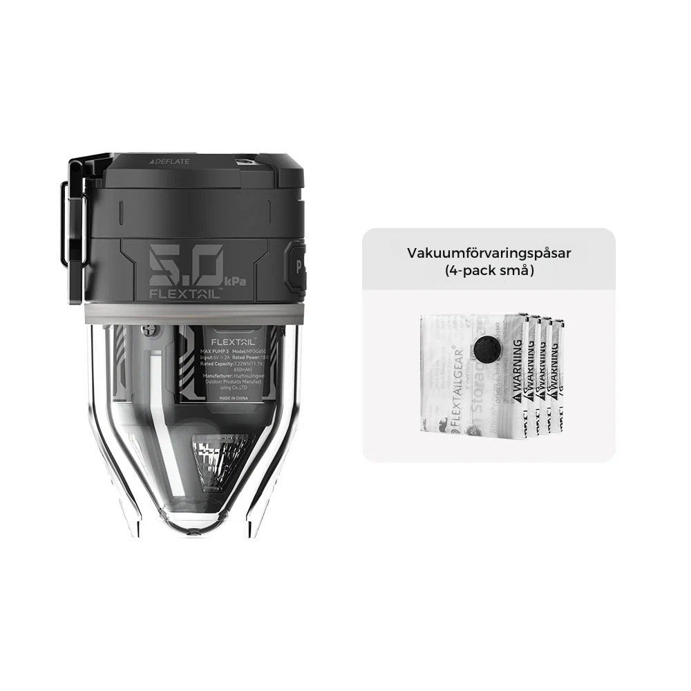 LumiPump™ 3 – Ultimat Portabilitet