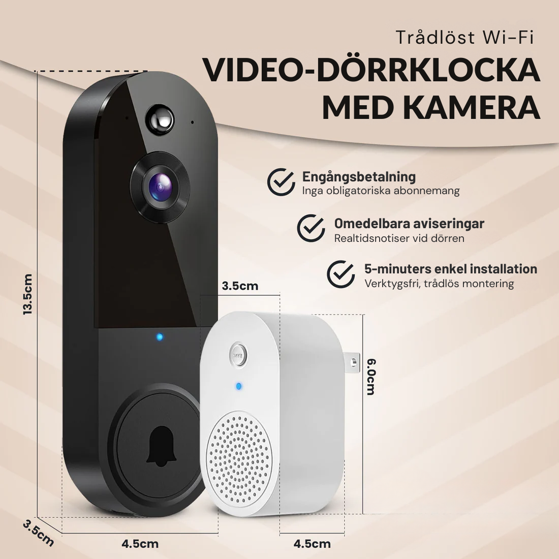 SafeRing™ Dörrklocka