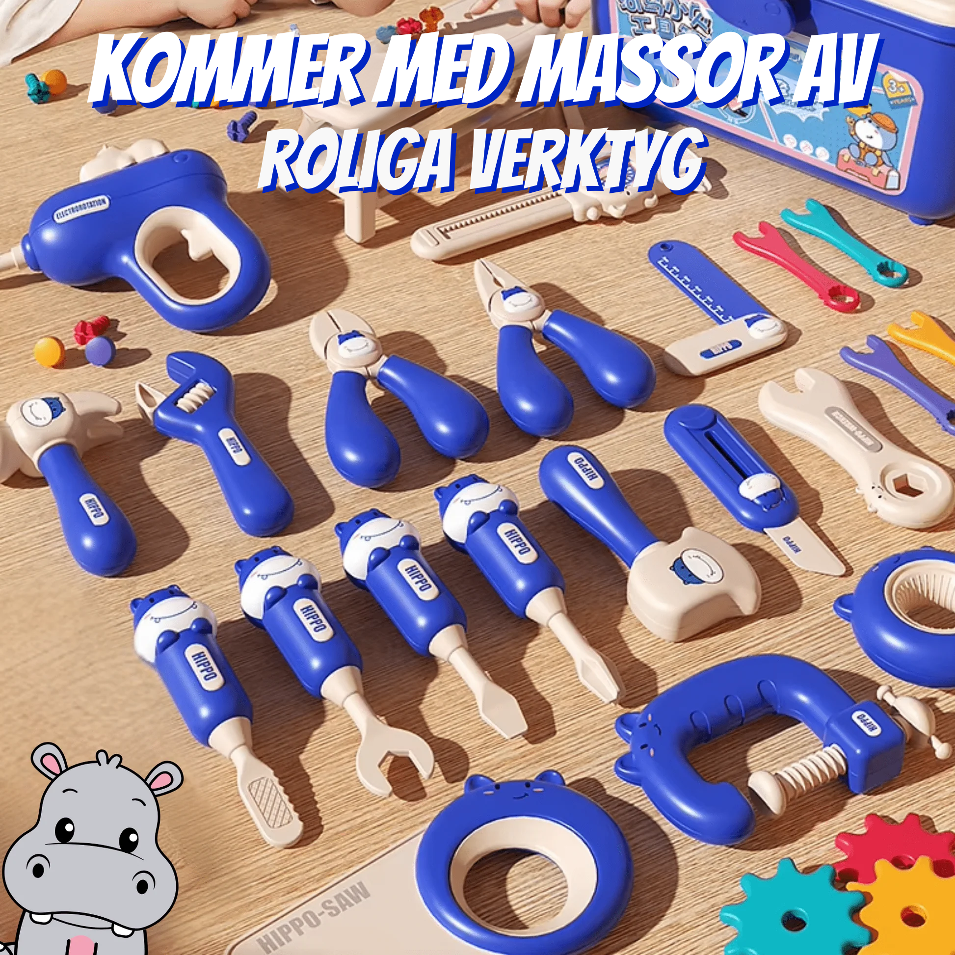Little Maker’s Workshop – Montessori Verktygssats ✨