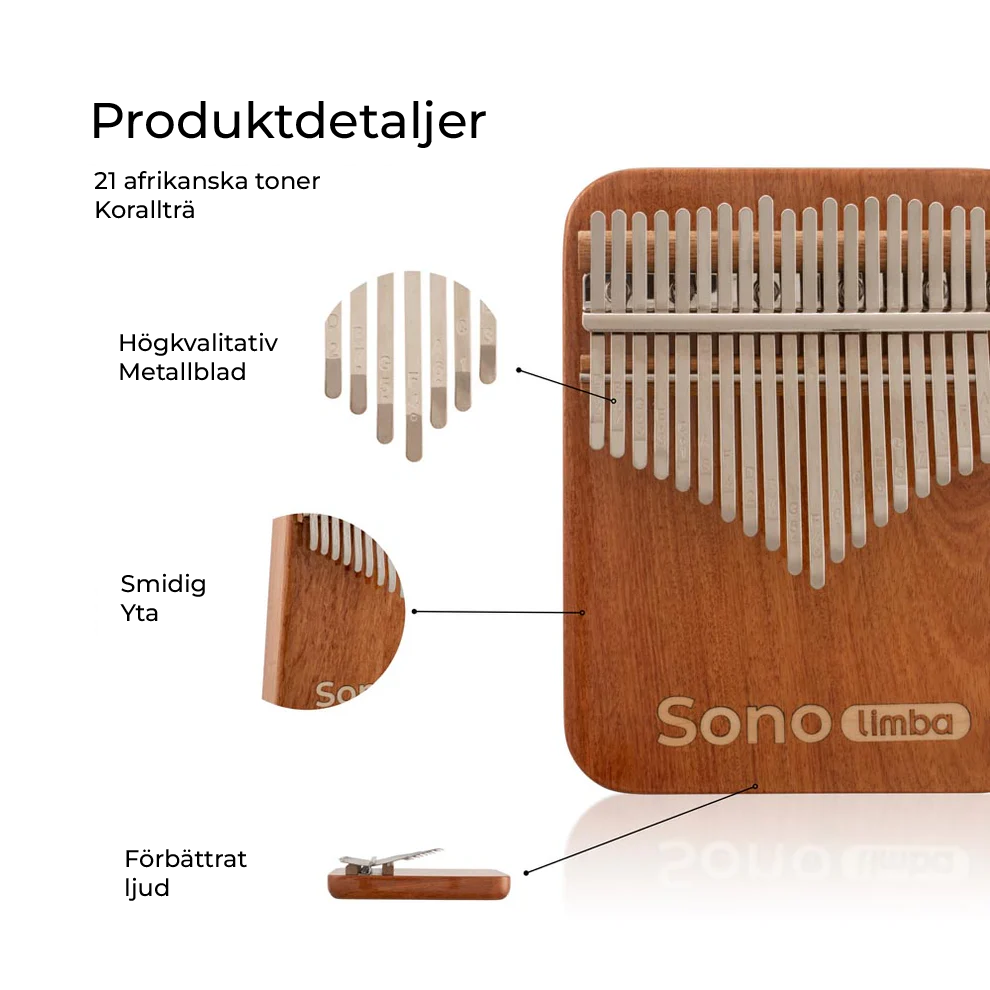 Coralimba | Handgjord Kalimba